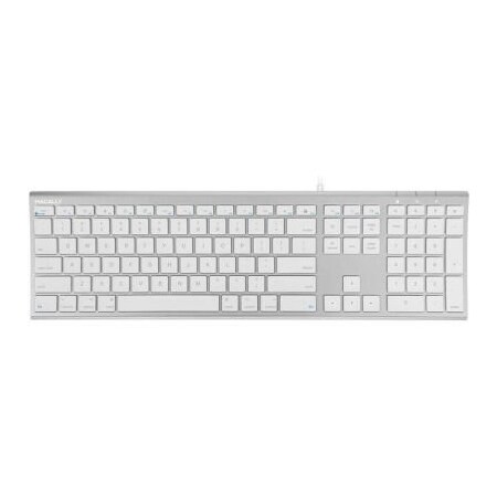 Securityman Macally Aluminum Ultra Slim USB Wired Keyboard for Mac & PC ACEKEYA